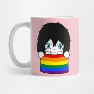 creepypasta pride chibi jeff the killer Mug